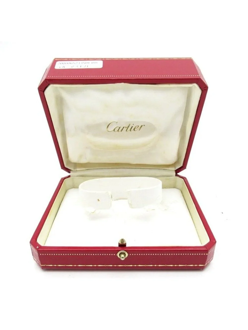 Cartier Must 21 SM Watch Box SS Silver Polished